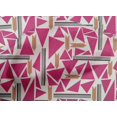 thumbnail image 4 of oneOone Tissu Popeline de Coton Triangle & Ligne Géométrique Tissu Imprimé 1 Yard 56 Inch Wide, 4 of 4