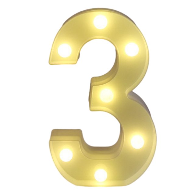 TopLLC Light Up Letters , LED Letters Lights Sign Alphabet And Number Big Lights Letter For Party Birthday Bar Battery Powered Christmas Decor Letter Lights on Clearance