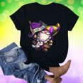 thumbnail image 5 of TIMIFIS T-Shirts pour Femmes Été Décontracté Coupe Classique Manches Courtes Col Rond T-Shirt Ample Carnavals T-Shirt à Imprimé Graphique, 5 of 5