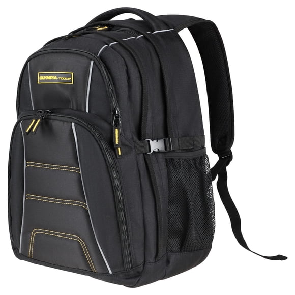 Olympia Tools Travel Backpacks Black 13.8 7.9 18.5 inch