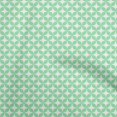 thumbnail image 1 of oneOone Cotton Poplin Sea Green Fabric Asian Block Craft Projects Decor Fabric Printed By The Yard 56 Inch Wide, 1 of 5