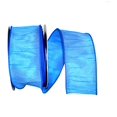 thumbnail image 2 of Reliant Ribbon 92975W-053-40H 20.5 Po 20 Yards Dupioni Supreme Wired Edge Ribbon, Bleu, 2 of 3