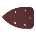 thumbnail image 2 of MYG 10PCS 140*90mm 5 Holes Sandpaper Triangle Sand Discs Pads Power Polishing Tool, 2 of 9