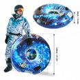 thumbnail image 2 of Snow Tube 47 Inch Snow Sled for Kids and Adults, 2 of 8