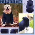 thumbnail image 3 of Dog Hoodie With Pocket - Fall Winter Warm Fleece Sweater Puppy Clothes For Small Medium Dogs Boy Girl, 3 of 3