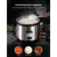 thumbnail image 4 of CUCKOO CR-3032 | 30-Cup (Uncooked) Commercial Rice Cooker & Warmer | Automatic Warm Mode, Nonstick Inner Pot, Detachable Inner Lid | Stainless Steel, 4 of 6