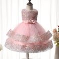 thumbnail image 1 of TopLLC Robes de Filles Robe de Soirée Robe de Princesse Robe à Sequins Robe de Mariage Perle Robe de Fille, 1 of 4