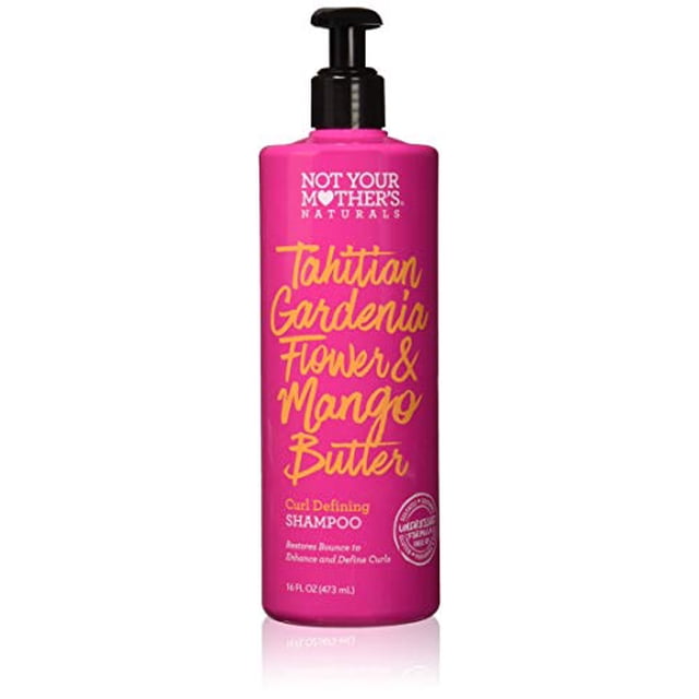 Not Your Mother's Naturals Tahitian Gardenia Flower & Mango Butter Curl Defining Shampoo 16 Fl oz