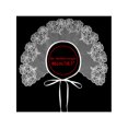 thumbnail image 4 of INSPIRE CHIC Detachable Fake Collar, Semi-Sheer Embroidery Mini Cape Neck Ruff for Blouse White-2, 4 of 5