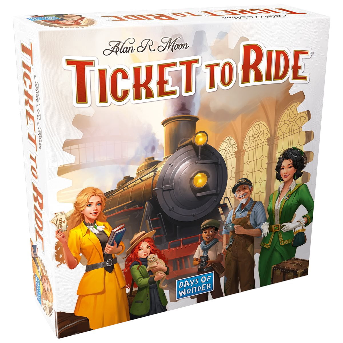 Asmodee - Days of Wonder - Ticket to Ride - Refresh - Strategic Family Game - for 2 to 5 Players - Ages 8 and up - English