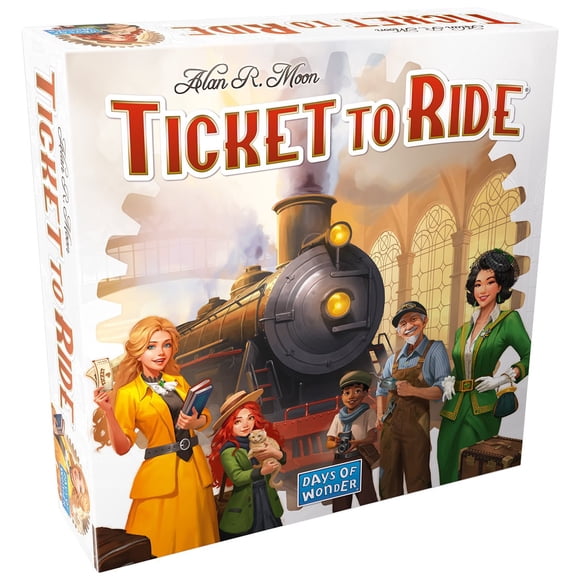 Asmodee - Days of Wonder - Ticket to Ride - Refresh - Strategic Family Game - for 2 to 5 Players - Ages 8 and up - English