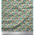 thumbnail image 1 of Soimoi Gray Heavy Canvas Fabric House Architectural Printed Fabric 1 Yard 58 Inch Wide, 1 of 5