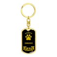 thumbnail image 4 of Chihuahua Keychain Stainless Steel or 18k Gold, 4 of 8