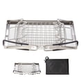 thumbnail image 3 of Folding Camp Stove Toaster Stainless Steel Bread Toaster Rack for Camping Backpacking Picnic, 3 of 8