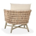 thumbnail image 2 of Pemberly Row Outdoor Solid Wood Accent Chair in Natural Tone, 2 of 7