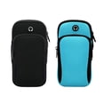 thumbnail image 3 of KAKOWELY Phone Arm Bags Arm Bags Simple Practical Phone Storage Bag for Outdoor Fitness (Black, Suitable Under 6 Inches) Random Pattern6.5"X3.54"X1.38", 3 of 4