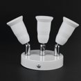 thumbnail image 3 of Séparateur Réglable E27 Base de Lampe 3/5/9 Tête Support d'Ampoule LED Adaptateur Douille, 3 of 6
