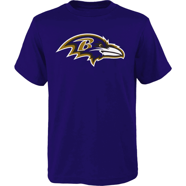 Youth Baltimore Ravens NFL Primary Logo Short Sleeve Tee