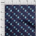 thumbnail image 1 of oneOone Cotton Cambric Fabric Ikat Style Kasuri Print Sewing Fabric BTY 56 Inch Wide, 1 of 4