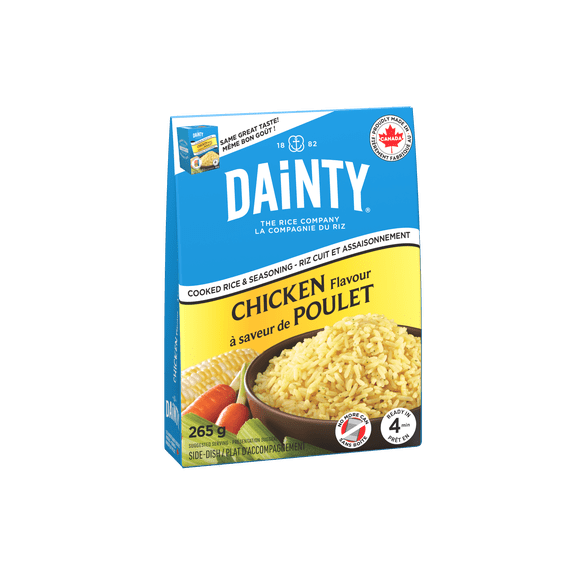 Dainty Cooked Rice & Seasoning - Chicken Flavour