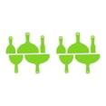 thumbnail image 4 of maskred Comfortable Grip With Ergonomic Curved Handle Filling Set Paint Scraper ABS Putty Durable ABS -friendly green 2Set, 4 of 6