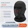 thumbnail image 2 of Czzoypi Full Face Balaclava Mask with Breathable Mesh Ventilation, Soft Windproof Winter Hood for Motorcycle Riding Skiing Cycling Snowboarding Outdoor Sports, 2 of 7