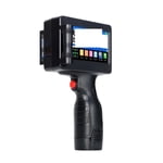 Portable Handheld Inkjet Printer With 12.7mm White Ink Cartridge Batch Number Label QRcode Barcode Printer ,Easy to Use