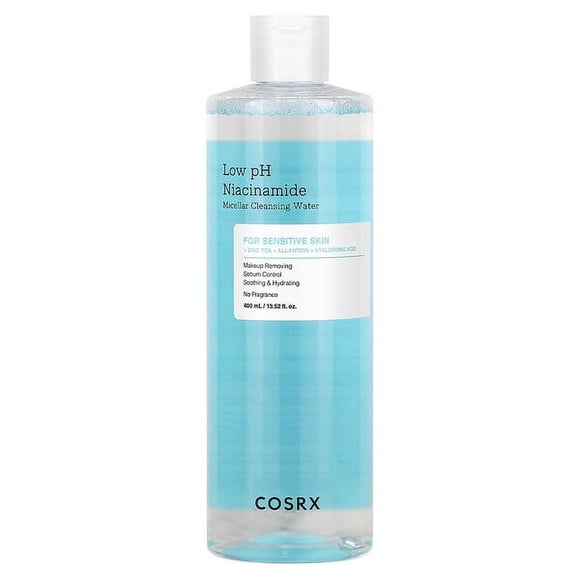 CosRx, Low pH Niacinamide Micellar Cleansing Water, For Sensitive Skin, 13.52 fl oz (400 ml)