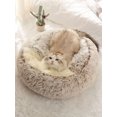 thumbnail image 5 of 1pc Long Plush Pet Bed, Warm And Comfortable Cat House, Suitable For Large/medium/small Cats, Four Seasons Available, 5 of 5