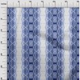thumbnail image 3 of Oneooneviscosechiffonmediumbluefabricabstractsewingmatérielprintfabricbytheyard42inchwide, 3 of 4