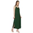 thumbnail image 2 of Inkmeso Robe d'Été Unie Aguichant pour Femmes à Bretelles Spaghetti Décontractée de Plage et de Villégiature Robe Maxi, 2 of 7