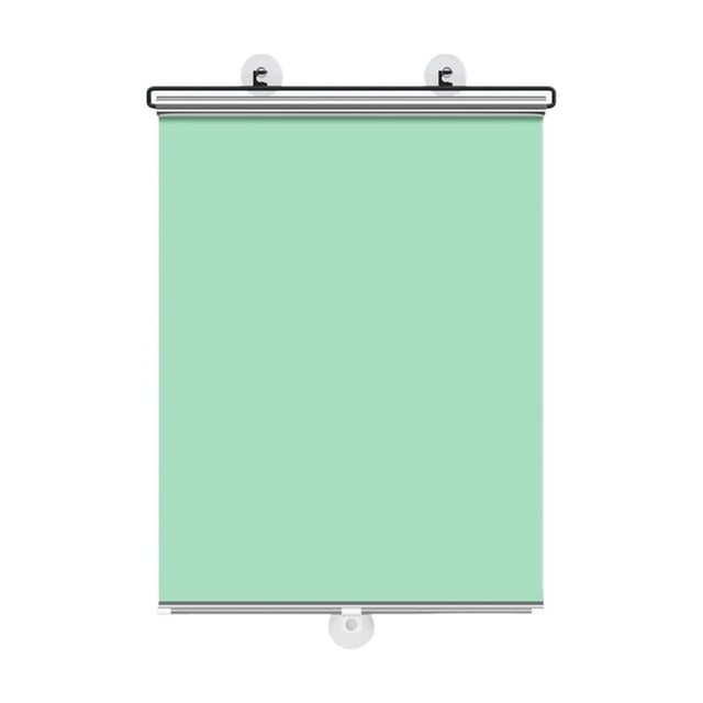 SIYTUAU Retractable Sun Shade Window Cover Car Windshield Roller Blind Heat Blocking Suction Cup Privacy Shield For Auto Home 16 X 24 Inch