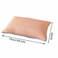 thumbnail image 3 of TopLLC Memory Foam Pillowcases Gel Pillowcases Adjustable Sleeping Pillow Cases Breathable Size Pillows Washable And Removable Pillowcases The Pillowcase, 3 of 6