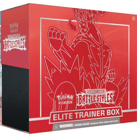 Pokemon Trading Card Game : Sword & Shield - Battle Styles Boîte d'Entraîneur Élite - Coup Unique SWSH5 Gigantamax Coup Unique Urshifu