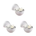 thumbnail image 3 of relayinert Breakfast Routine Microwave Egg Cooker Lightweight And Portable Eggs Steamer 3Set, 3 of 6