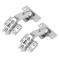 thumbnail image 2 of Cabinet Door Hinge, Hinge Foldable Cold Rolled Steel With Screws For Daily Use, 2 of 8