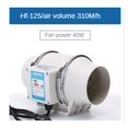 thumbnail image 2 of 4''5''6'' Extractor Fan Low Noise Inline Duct Air Cleaning Machine Exhaust Fan Kitchen Airflow Ventilation Wall Exhaust Fan ,Fast Wind Speed, 2 of 6