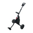 thumbnail image 2 of Lipstore Golf Pull Push Cart Foldable Outdoor Golf Bag Pull Cart Portable Multifunctional Black, 2 of 8