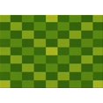 thumbnail image 1 of Ahgly Company Machine Washable Indoor Rectangle Transitional Green Area Rugs, 5' x 7', 1 of 7