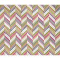 thumbnail image 4 of oneOone Cotton Flex Fabric Herringbone Geometric Printed Fabric 1 Yard 40 Inch Wide, 4 of 4