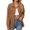 Brown, variant on Women Shirts Clearance Women's Blended Shirt Womens Casual Cropped Corduroy Jackets Button Down Long Sleeve Shirts Jacket With Pockets