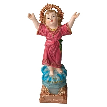segolike Divino Nino Estatua Jesus Figures Decorative Collections Painted Catholic Statue
