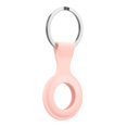 thumbnail image 1 of lionlar Housse de Protection en Silicone avec Porte-Clés Anti-Perte, Compatible avec Airtags Rose, 1 of 9