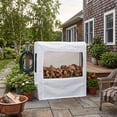 thumbnail image 4 of Gazebo Penguin Log Shelter In White, 4 of 18