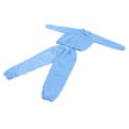 thumbnail image 3 of Esd Lab Coat, Polyester Esd Coat Protective Paint, Workshop Split Clean Clothes, Anti Static Work Clothes, for Microelectronics, Optoelectronics, Bioengineering Industries, 3 of 7
