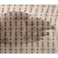 thumbnail image 4 of oneOone Viscose Chiffon Fabric Diamond & Triangle Geometric Printed Fabric 1 Yard 42 Inch Wide, 4 of 4