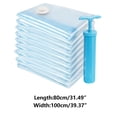thumbnail image 4 of VVQ Vacuum Storage Bags, 5 Pack Large Space Saver for Clothes Quilts Blankets, Heavy Duty Compression Bags with Double Zipper Seal for Travel Organization, 4 of 7