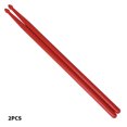 thumbnail image 2 of pitrice 2 Pcs Baguettes de Rythme en Nylon pour Tambour, Baguettes de Percussion, Baguettes pour Enfant, Instrument de Musique, Débutants, Adultes, Professionnels, Jaune Rouge, 2 of 6