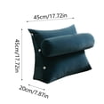 thumbnail image 2 of CJiaWei Triangular Headboard Pillow Pillow For Dorm Headboard Bed Pillows Bolster Cushion Bed Bolster Triangular Backrest Cr Eam, 2 of 3