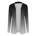 thumbnail image 5 of Pisexur Veste pour Femmes, Cardigans à devant Ouvert, Manteaux Trench, Vestes d'Automne, Mode pour Femmes, Cardigan Imprimé à Manches Longues, 5 of 5
